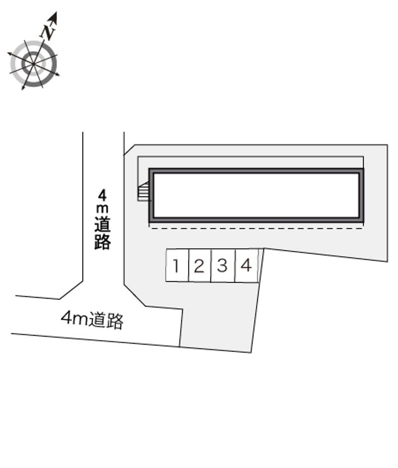 レオパレスシンアイ 配置図