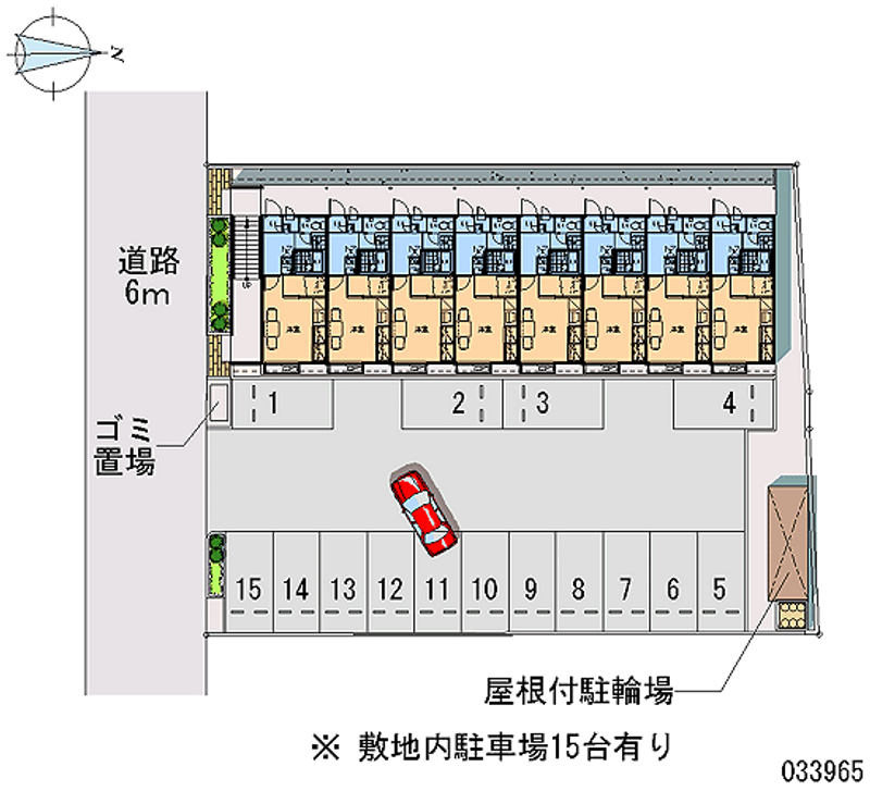 レオパレスコンフォート伊万里 月極駐車場