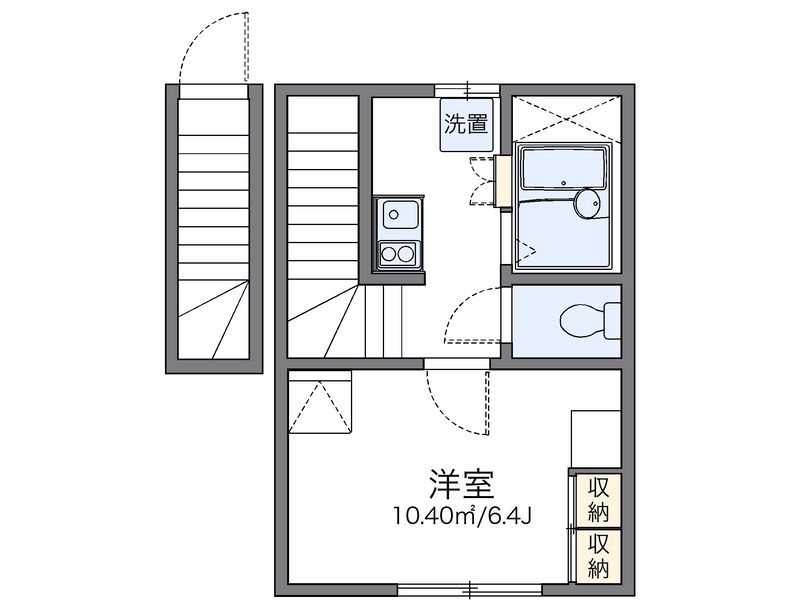 レオパレスサニーコート 間取り
