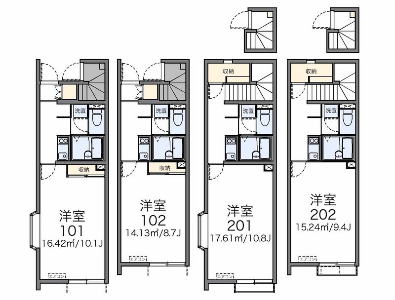 レオネクスト双葉 間取図