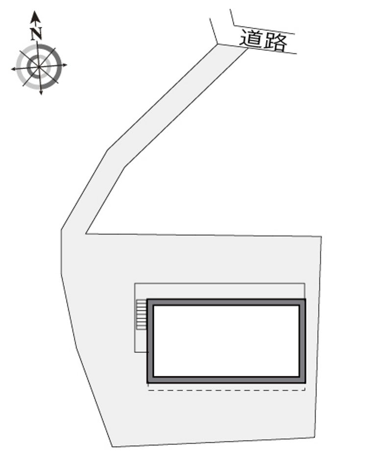 レオパレスグランデⅥ 配置図