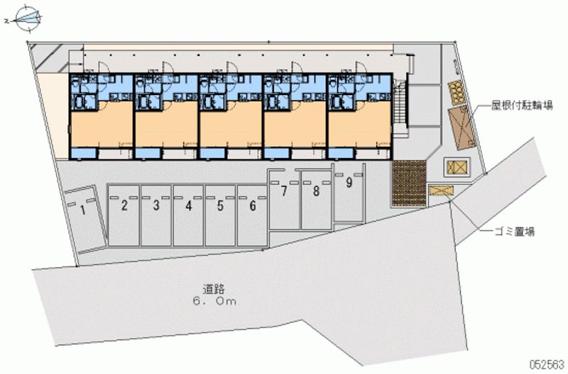 レオネクストボナール野尻 月極駐車場