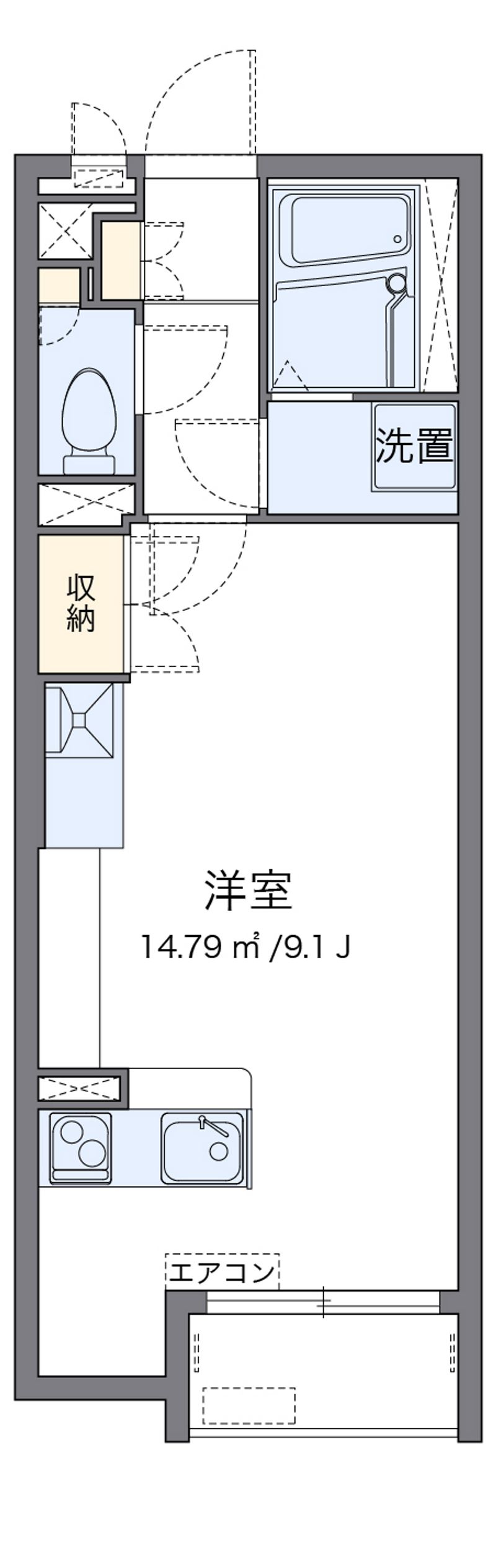 ミランダベルデュール 間取図