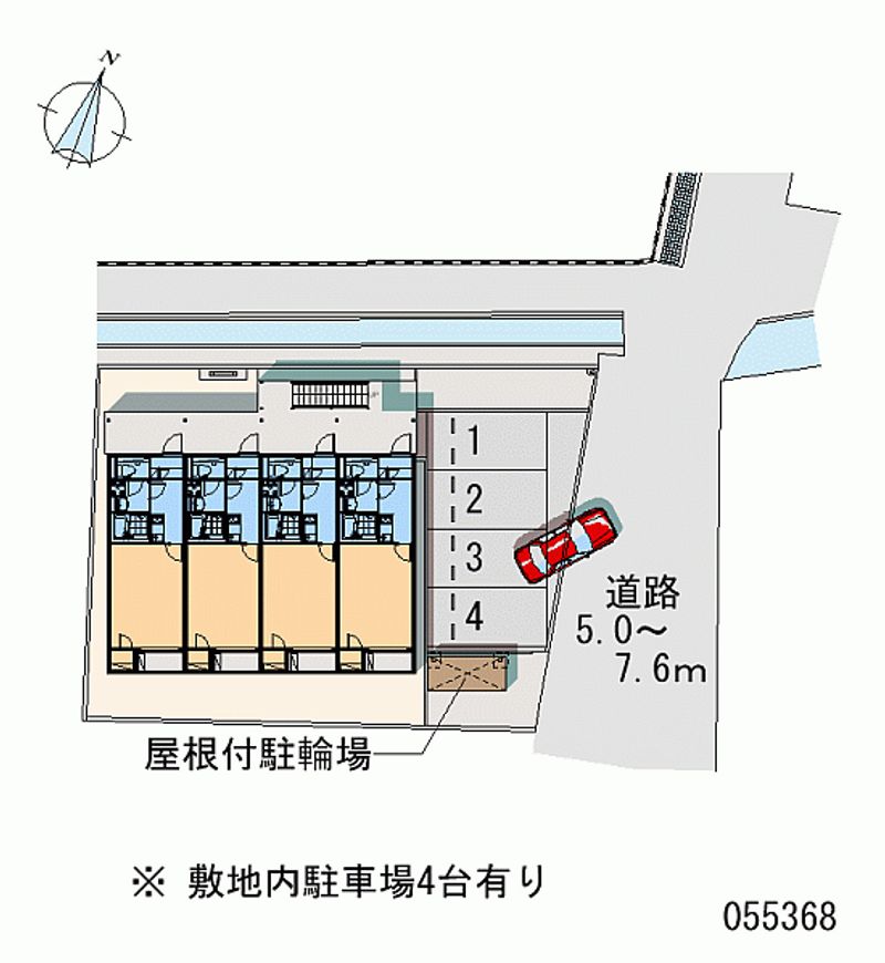 レオネクストディアコート 区画図