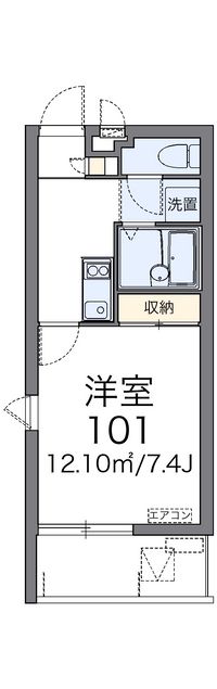 レオネクストＣＡＳＡＫＡＮＡ 間取図