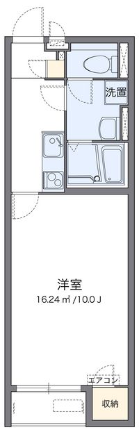 クレイノ堀池 間取り図