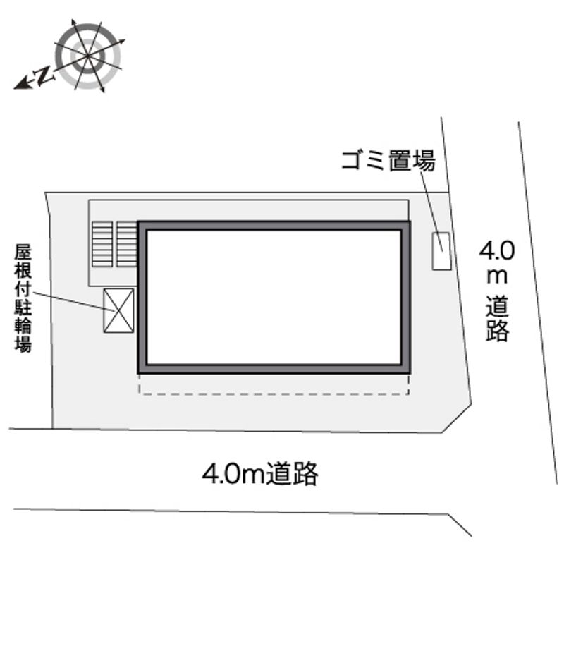 レオパレスアライアンスたきのい 配置図