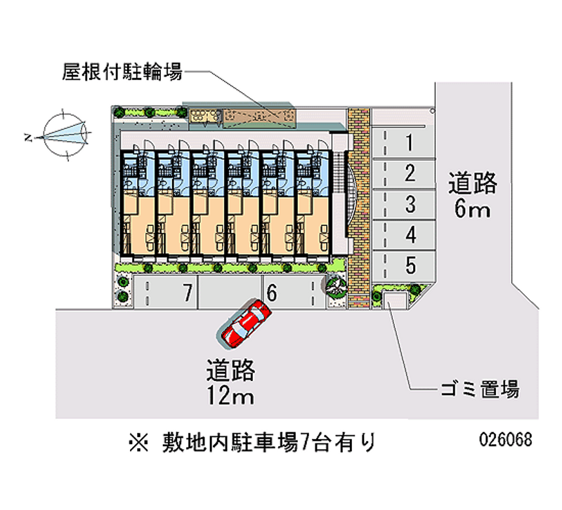 26068 Monthly parking lot