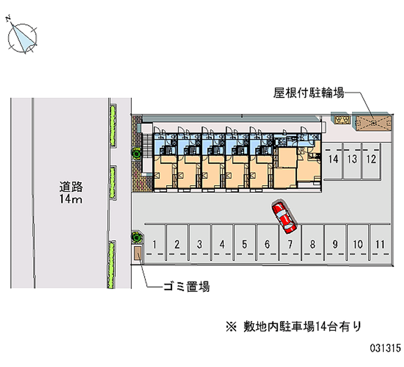 31315 Monthly parking lot