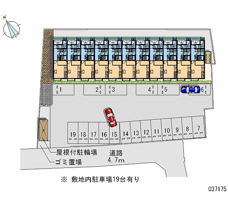 レオパレスエンデバー 月極駐車場