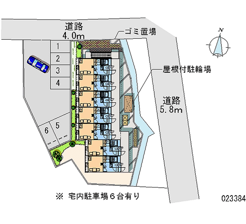 23384月租停车场