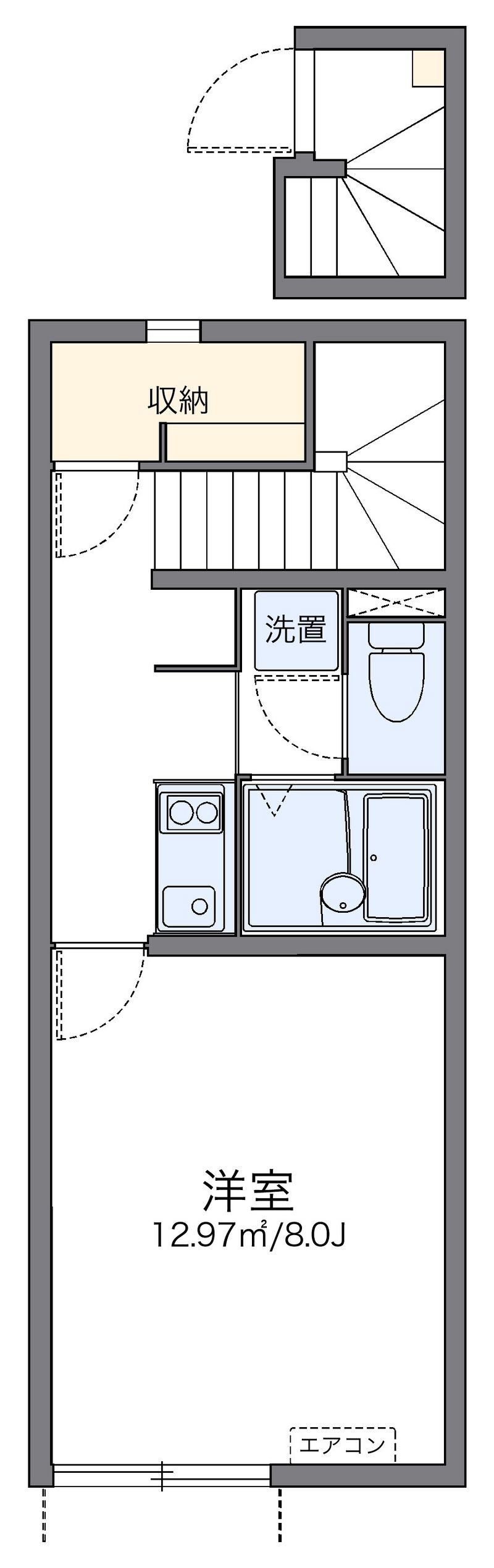 レオネクスト咲 間取図