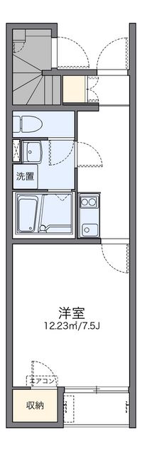 レオネクストスリィ 間取り図