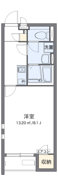 クレイノいかるが 間取り図