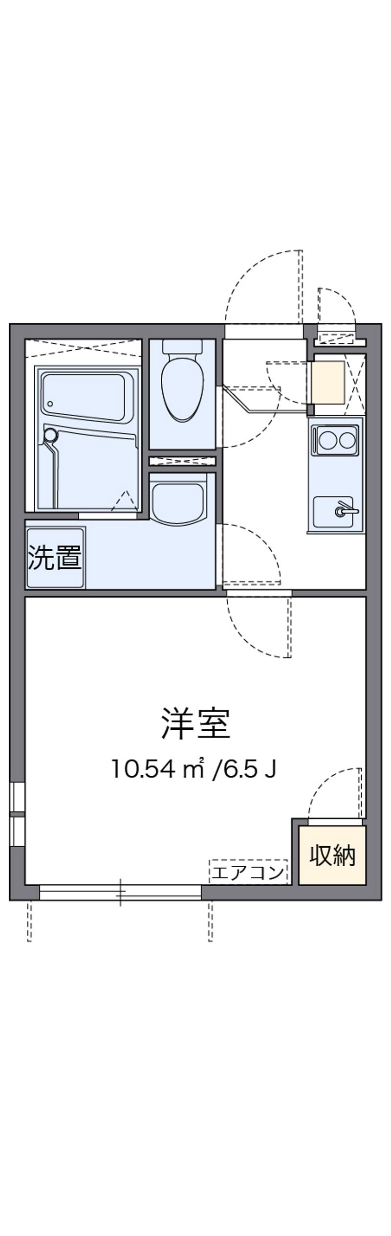 クレイノ和 間取図