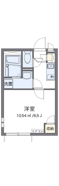 クレイノ和 間取り図