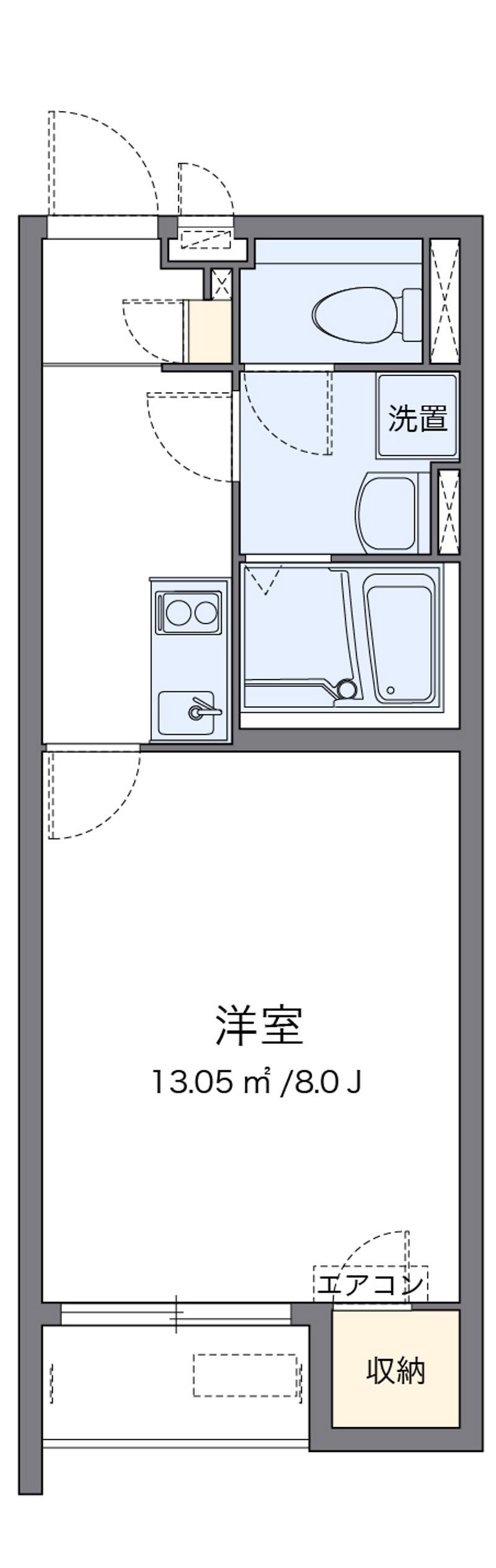 クレイノクレセントⅡ 間取り