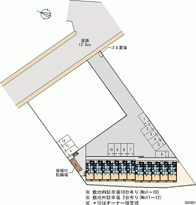 レオネクストかのやＴＹＳ 月極駐車場