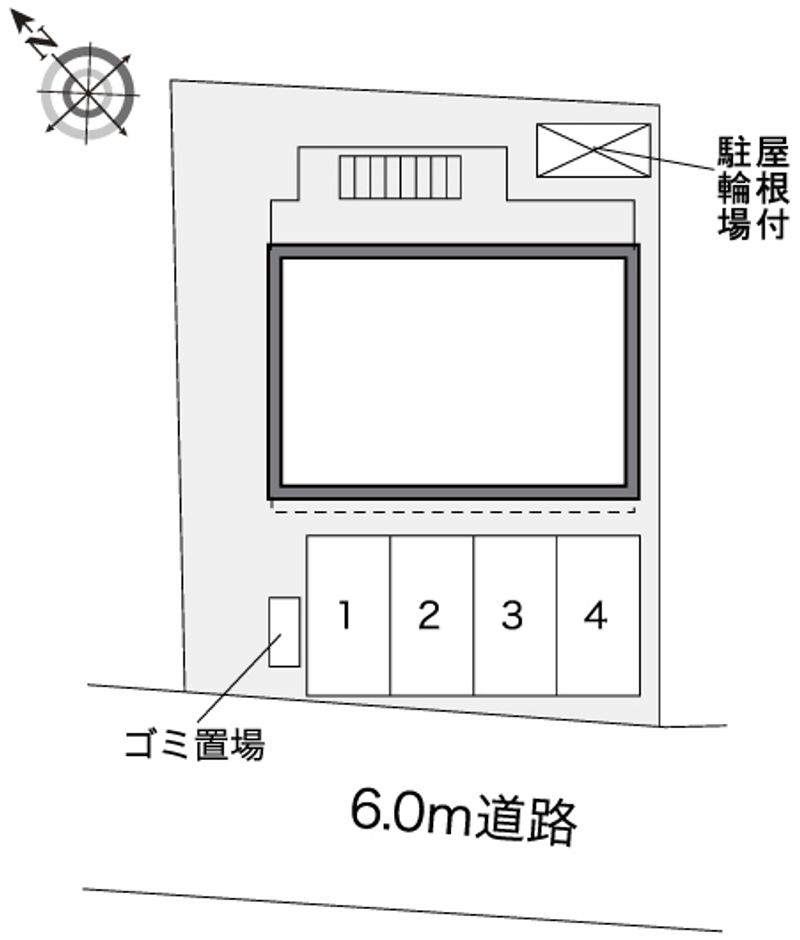 レオパレスコンファーレ八千代台 配置図