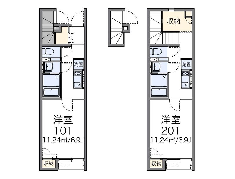 レオネクストしんどう 間取図