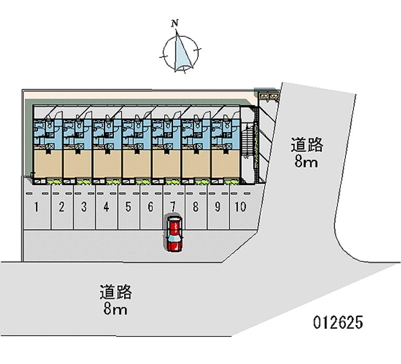 12625月租停車場