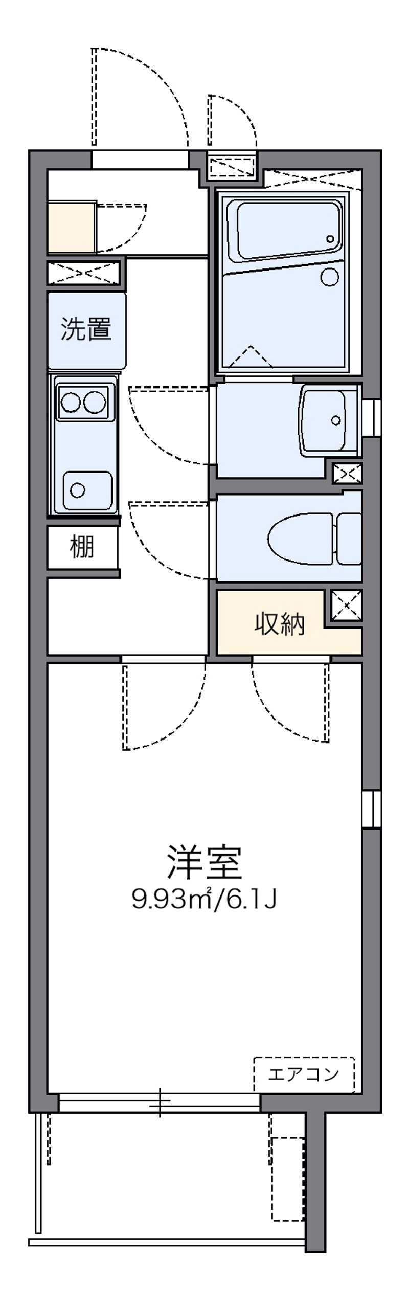 レオネクストマードレ 間取図