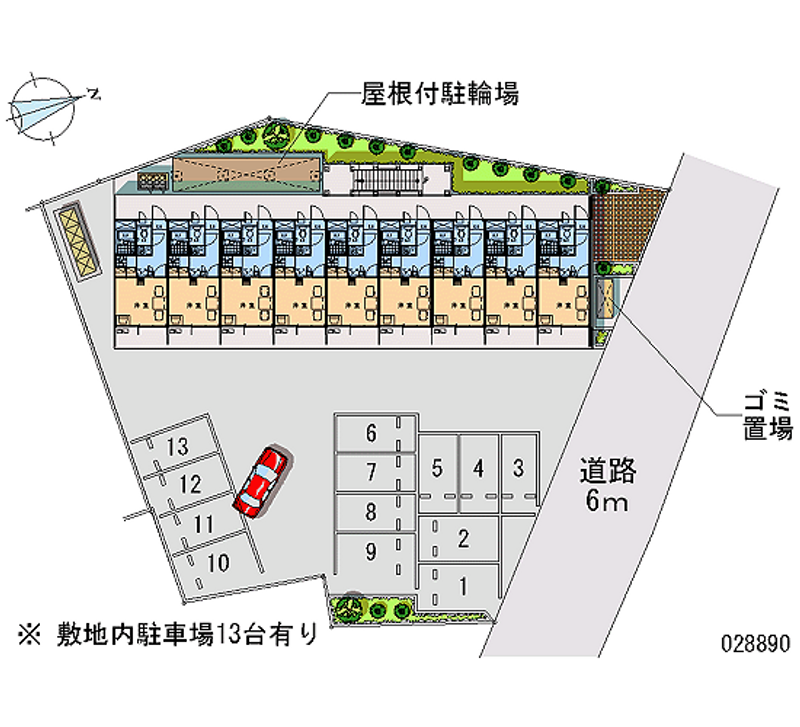 28890月租停車場