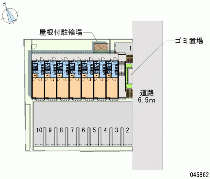 45862 월정액 주차장