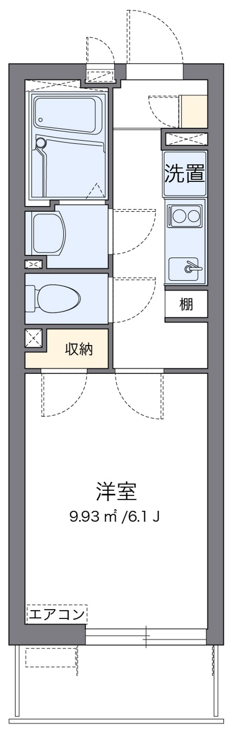 クレイノグレイス 間取図