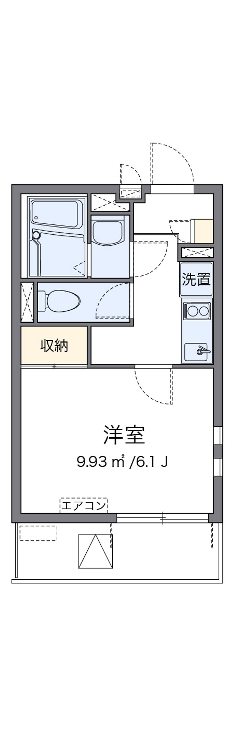 クレイノプレアデス 間取図