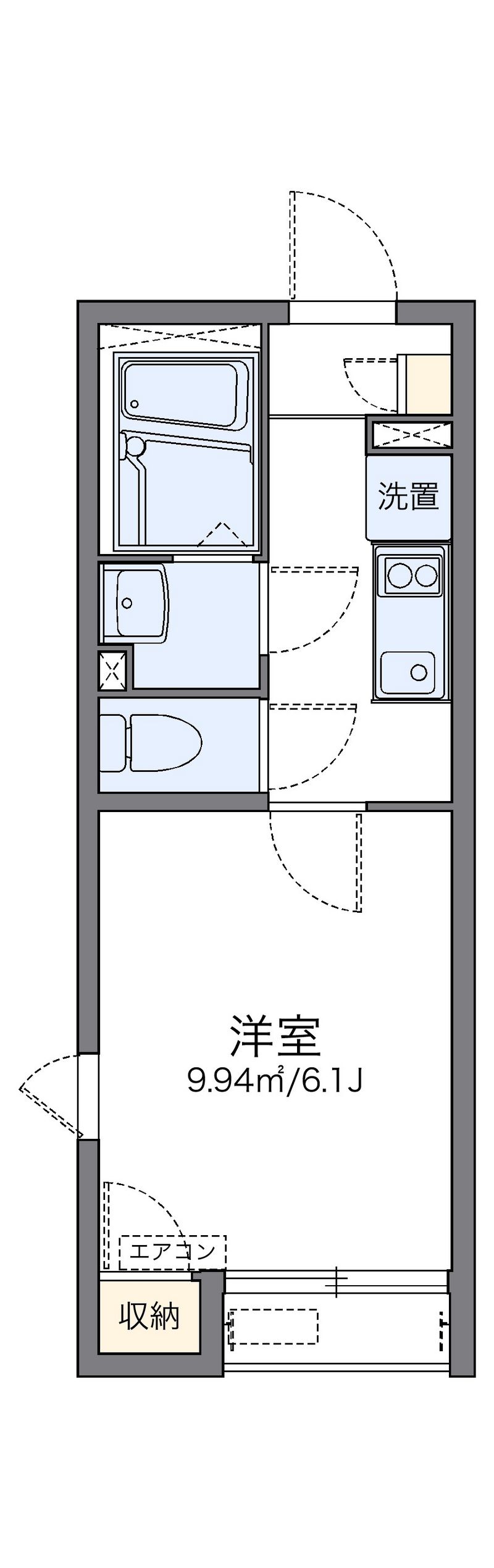LEONEXT Aizawa Floor plan