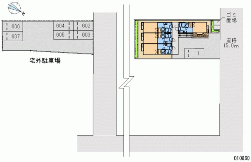 レオパレス寿 月極駐車場