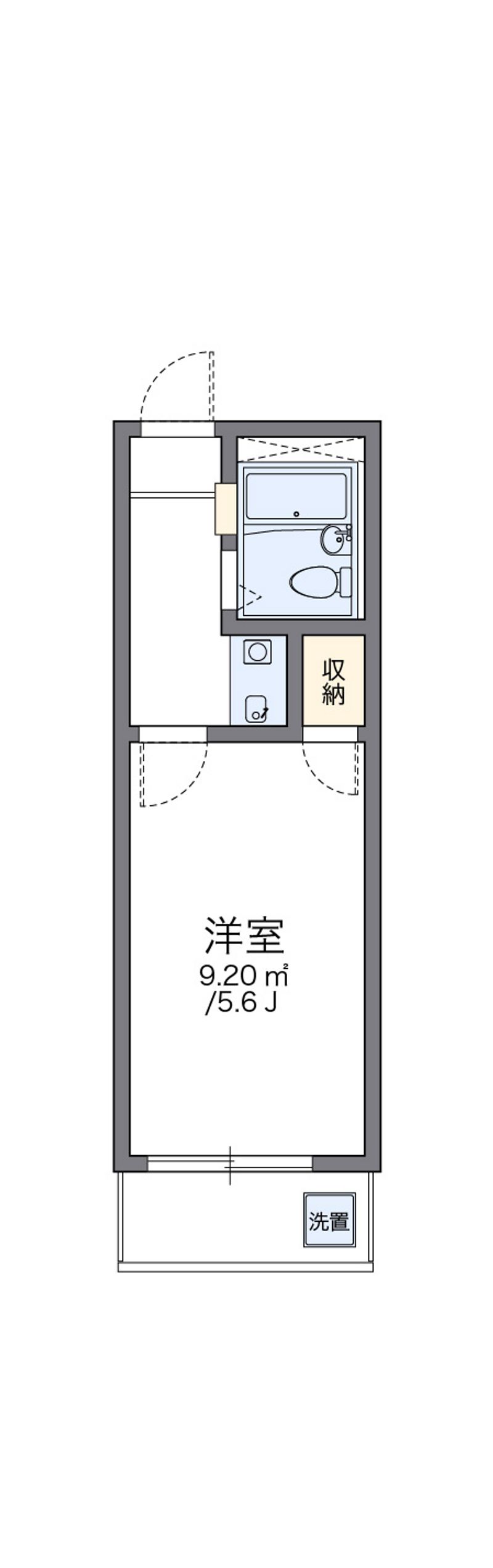 レオパレス５＆５ 間取図