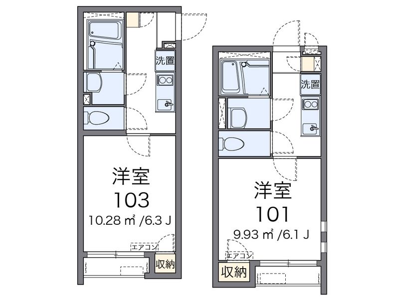 クレイノセレーナ 間取図