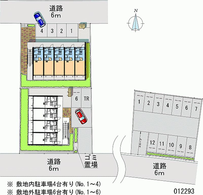 12293 Monthly parking lot