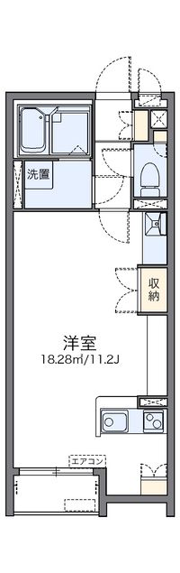 レオネクストノースブリッジ三山 間取り図