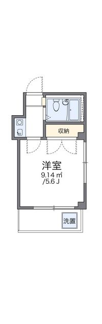 レオパレス春吉 間取り図