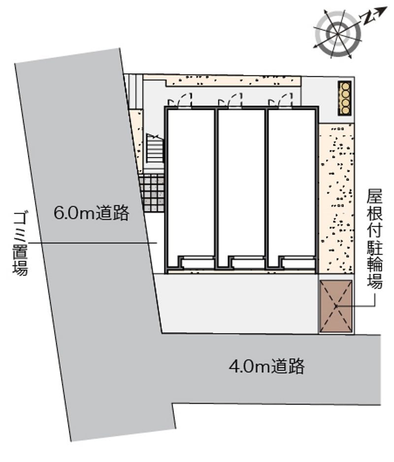 クレイノＫＯＮＤＯＨ 配置図