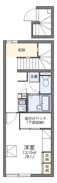 レオパレスグランパ 間取り図