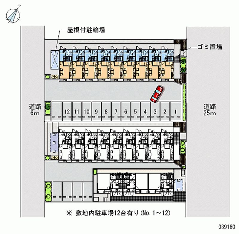 39160 Monthly parking lot