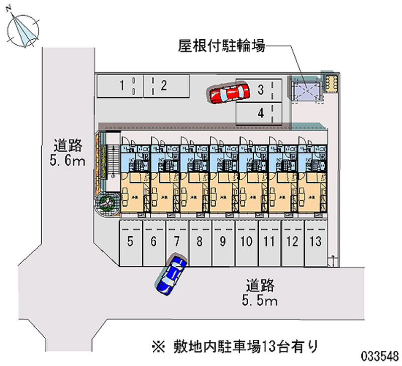 レオパレス大領 月極駐車場