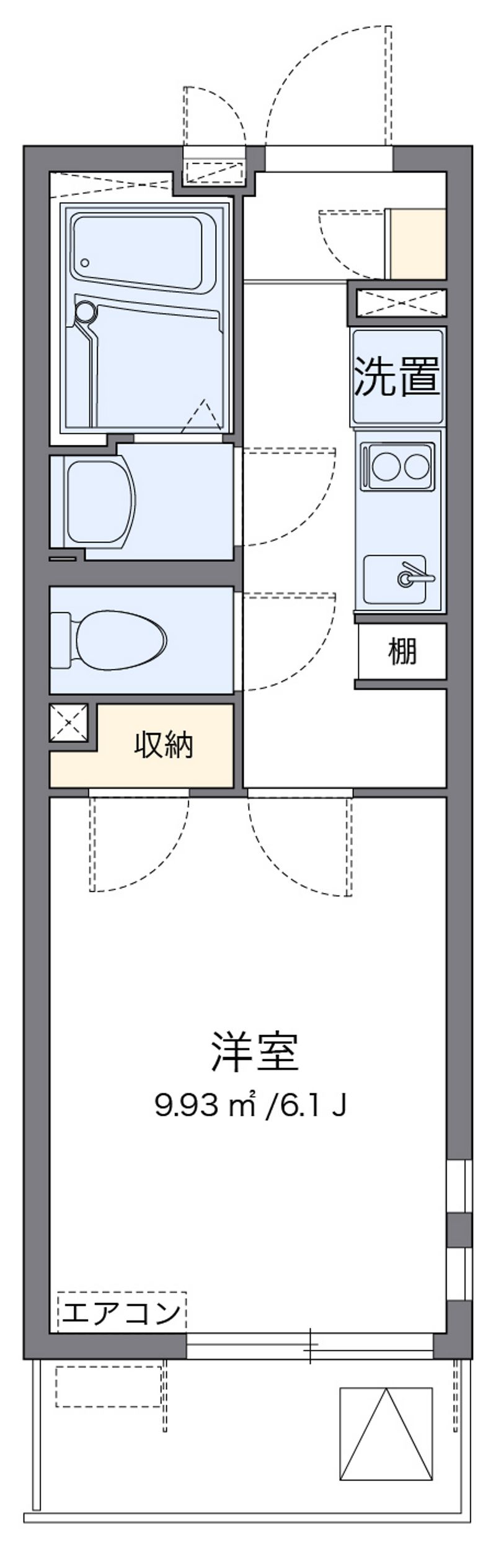 クレイノ西与野 間取り