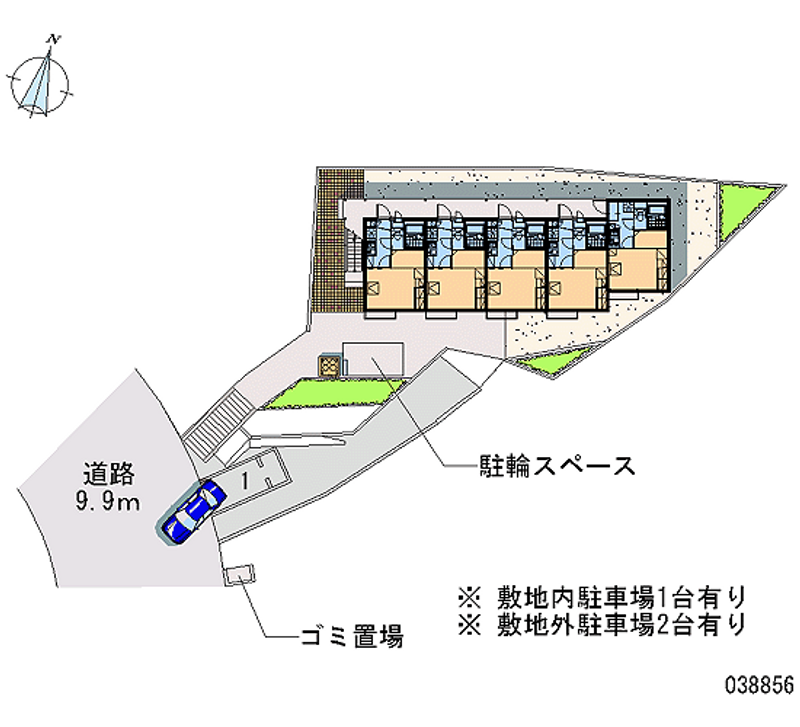 レオパレス房丸 区画図