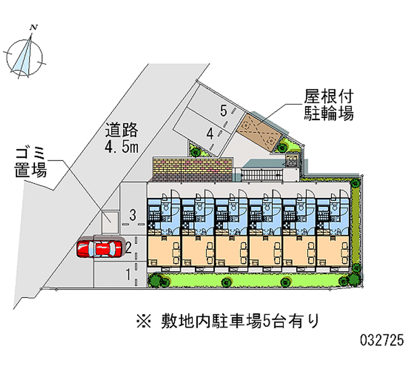 レオパレス成美 月極駐車場