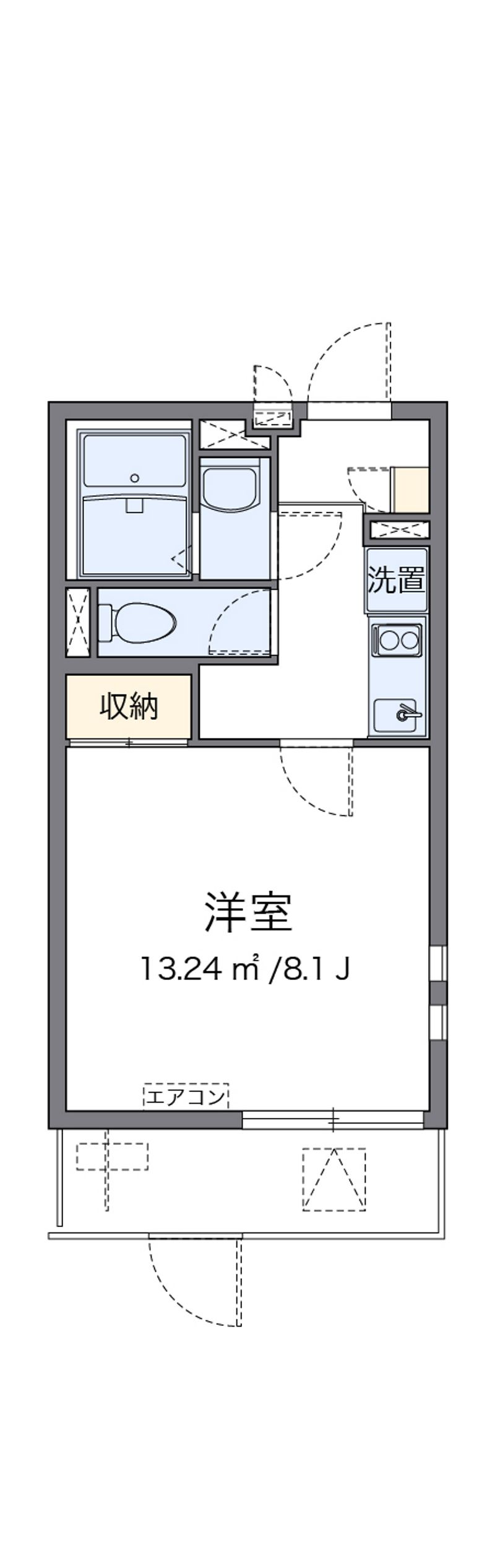 クレイノセイ柴島 間取り