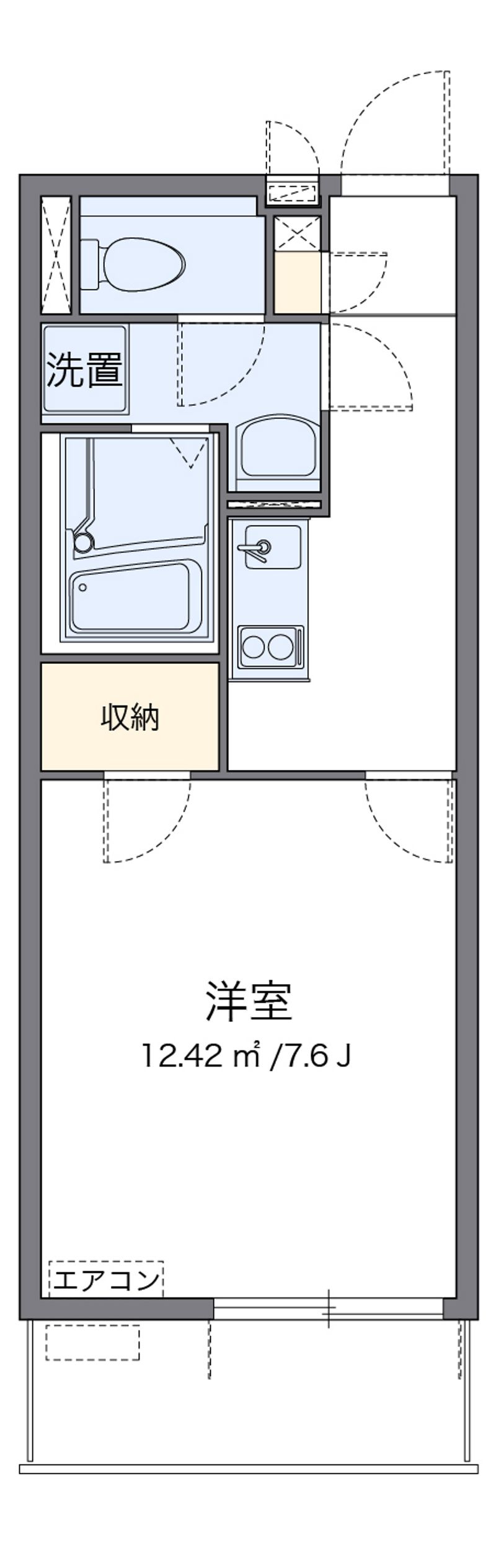 レオネクストミューズ 間取図