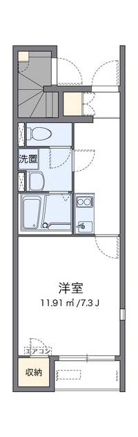 レオネクストブラウニー国立 間取り図