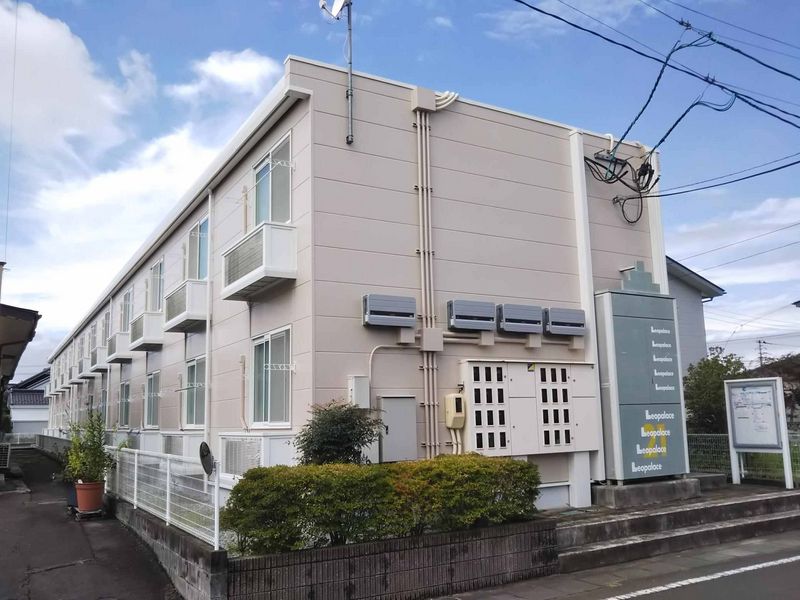 レオパレスエスポアールかくだ バルコニー