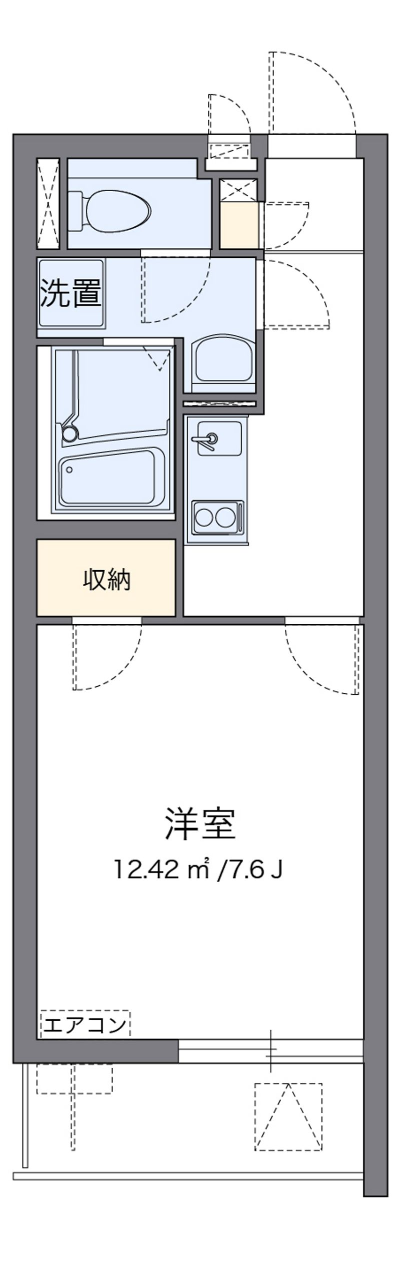 クレイノ河原タウニー 間取り