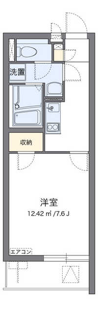 クレイノ河原タウニー 間取り図